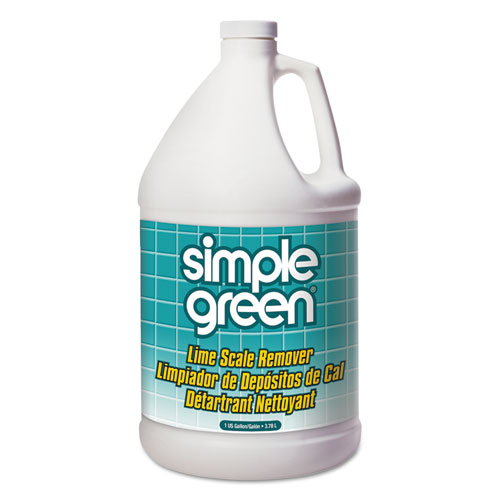 Simple Green® Lime Scale Remover, Wintergreen, 1 gal, Bottle, 6/Carton