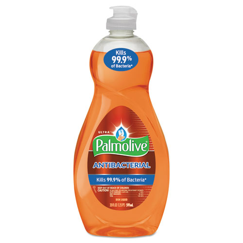 Palmolive® Ultra Antibacterial Dishwashing Liquid, 20 Oz Bottle, 9/Carton