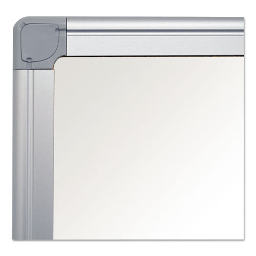 Image of Mastervision® Earth Silver Easy-Clean Dry Erase Board, 96 X 48, White Surface, Silver Aluminum Frame