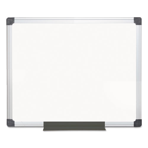 Value Melamine Dry Erase Board, 24 x 36, White Surface, Silver Aluminum Frame