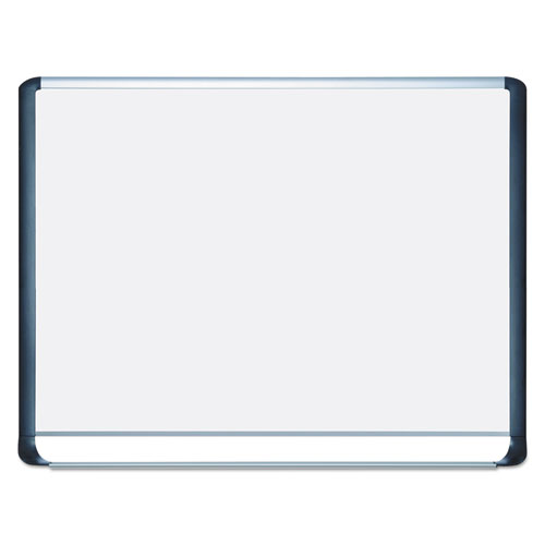Porcelain Magnetic Dry Erase Board, 36 X 48, White/silver