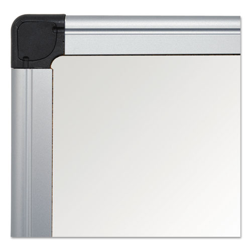 Value Lacquered Steel Magnetic Dry Erase Board, 48 x 96, White, Aluminum Frame