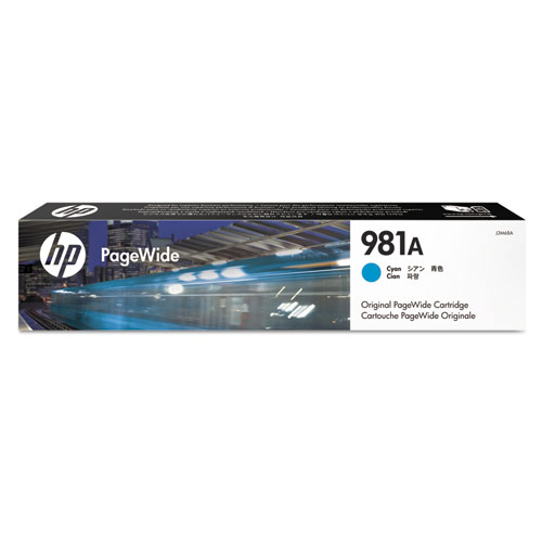 HP 981, (T0B04A-G) Cyan Original Ink Cartridge for US Government