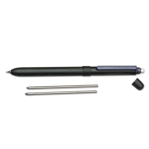 7520016559036 SKILCRAFT B3 Aviator Multi-Color Ballpoint Pen/Pencil/Stylus, Retractable, Medium, Black/Blue Ink, Black Barrel