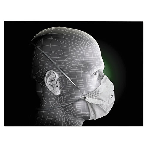 Image of 3M™ Vflex Particulate Respirator N95, Standard Size, 50/Box