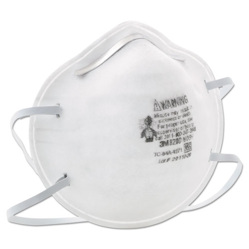 N95 Particle Respirator 8200 Mask, 20/box