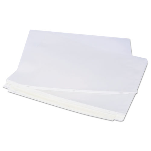 Image of Top-Load Poly Sheet Protectors, Standard Gauge, Letter, Clear, 50/Pack