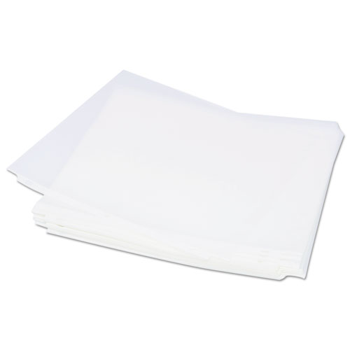 Image of Top-Load Poly Sheet Protectors, Heavy Gauge, Nonglare, Clear 50/Pack