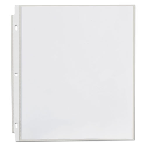 Image of Top-Load Poly Sheet Protectors, Nonglare, Economy, Letter, 200/Box