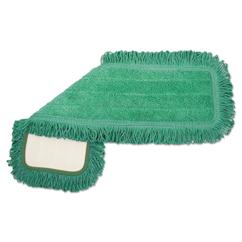 Standard Microfiber Dust Mop With Fringe Rubbermaid NEW Green Dust Pad 18 x 5 