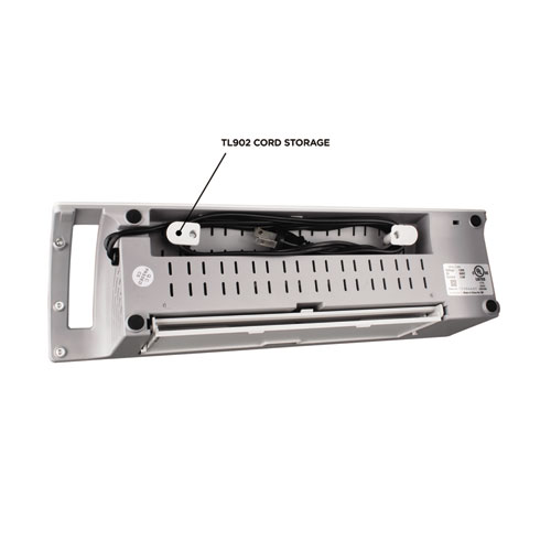 Image of Thermal Laminator Value Pack, Two Rollers, 9" Max Document Width, 5 mil Max Document Thickness