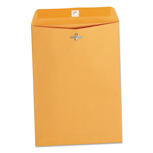 Universal® Kraft Clasp Envelope, #75, Square Flap, Clasp/Gummed Closure, 7.5 X 10.5, Brown Kraft, 100/Box