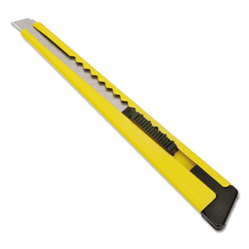 5110016215253, SKILCRAFT Utility Knife, Snap-Off, 9 mm, 13 Segments, Yellow/Black
