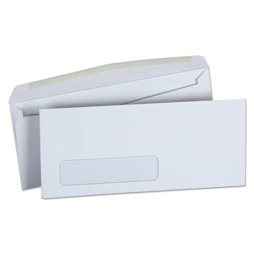 Business Envelope, 10, Commercial Flap, Gummed Closure, 4.13 x 9.5, White, 250/Box