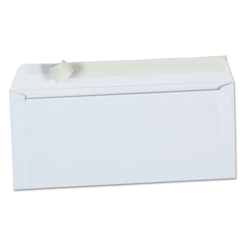 Peel Seal Strip Business Envelope, 9, Square Flap, Self-Adhesive Closure, 3.88 x 8.88, White, 500/Box