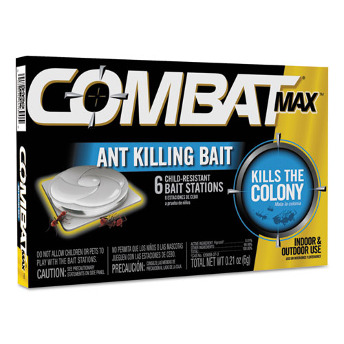 Combat® Source Kill MAX Ant Killing Bait, 0.21 oz each, 6/Pack, 12 Packs/Carton