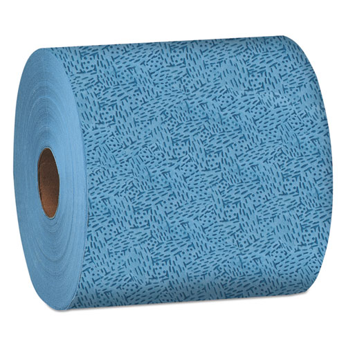 OIL, GREASE AND INK CLOTHS, JUMBO ROLL, 9 3/5 X 13 2/5, BLUE, 717/ROLL