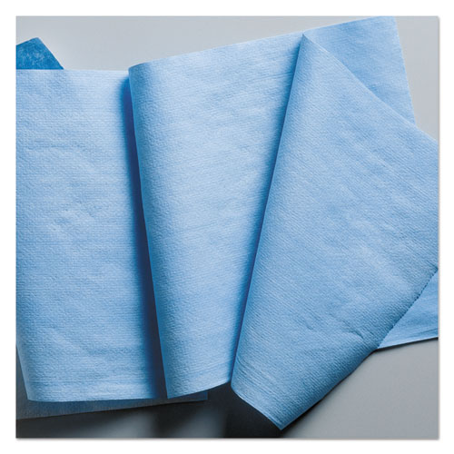 X70 Cloths, Jumbo Roll, 12 1/2 x 13 2/5, Blue, 870/Roll