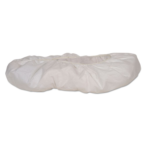 Image of Kleenguard™ A40 Shoe Covers, One Size Fits All, White, 400/Carton