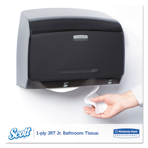 Image of Essential JRT Jumbo Roll Bathroom Tissue, Septic Safe, 1-Ply, White, 2,000 ft, 12 Rolls/Carton