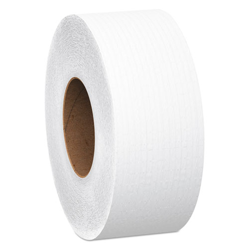 Essential JRT Extra Long Bathroom Tissue, Septic Safe, 2-Ply, White, 3.55" x 2,000 ft, 6 Rolls/Carton