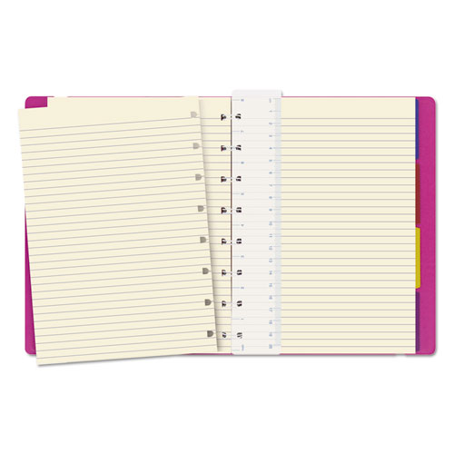 NOTEBOOK, 1 SUBJECT, MEDIUM/COLLEGE RULE, FUCHSIA COVER, 8.25 X 5.81, 112 SHEETS
