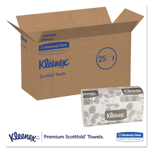 Premiere Folded Towels, 1-Ply, 9.4 x 12,4, White, 120/Pack, 25 Packs/Carton