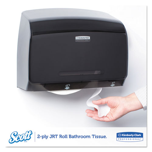 Image of Scott® Essential Jrt Extra Long Bathroom Tissue, Septic Safe, 2-Ply, White, 3.55" X 2,000 Ft, 6 Rolls/Carton