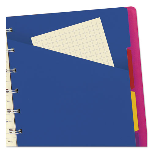 Notebook, 1-Subject, Medium/College Rule, Fuchsia Cover, (112) 8.25 x 5.81 Sheets