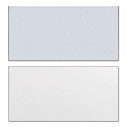Reversible Laminate Table Top, Rectangular, 59.38w x 29.5d, White/Gray