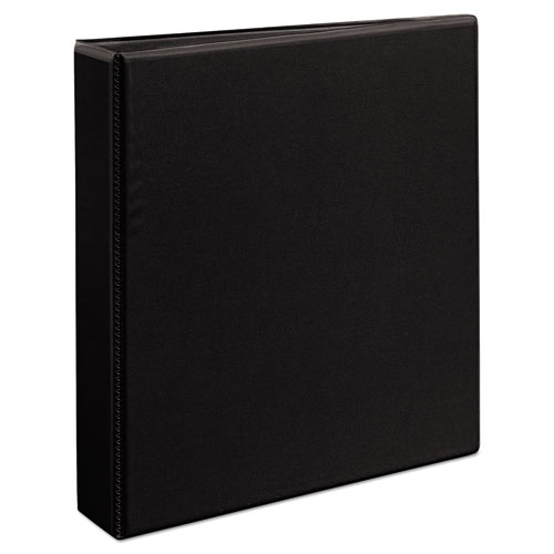 Image of Durable View Binder with DuraHinge and EZD Rings, 3 Rings, 1.5" Capacity, 11 x 8.5, Black, (9400)