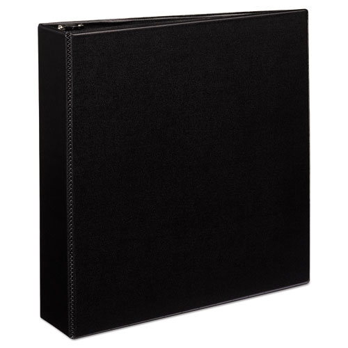 Image of Avery® Durable Non-View Binder With Durahinge And Slant Rings, 3 Rings, 2" Capacity, 11 X 8.5, Black