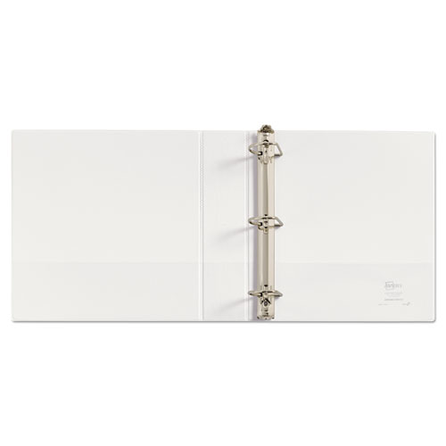 Image of Durable View Binder with DuraHinge and Slant Rings, 3 Rings, 2" Capacity, 11 x 8.5, White