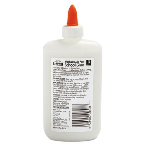 Image of Elmer'S® Washable School Glue, 7.63 Oz, Dries Clear