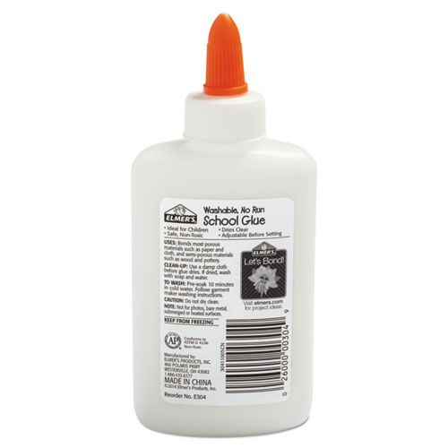Image of Elmer'S® Washable School Glue, 4 Oz, Dries Clear