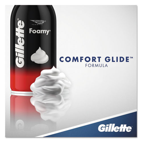 Image of Foamy Shave Cream, Original Scent, 2 oz Aerosol Spray Can, 48/Carton