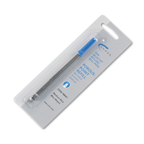 Cross® Refill for Selectip Porous Point Pens, Medium, Blue Ink
