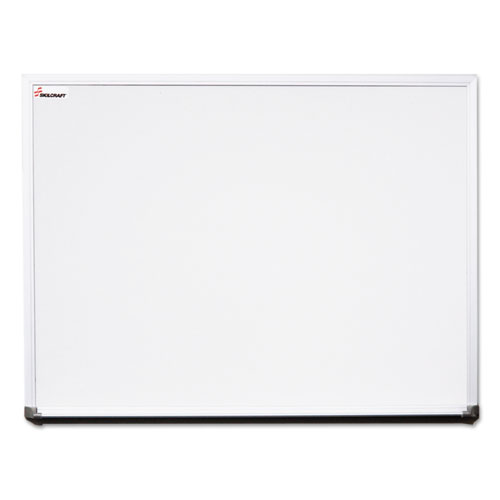 7110014165198 SKILCRAFT Quartet Dry Erase Marker Board, 18 x 24, White Surface, Silver Anodized Aluminum Frame