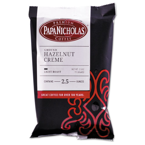 Premium Coffee, Hazelnut Creme, 18/Carton | by Plexsupply