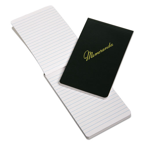 7530002439366 SKILCRAFT Pocket-Sized Memorandum Pad, Narrow Rule, Green Cover, 144 White 3.38 x 5.5 Sheets, Dozen