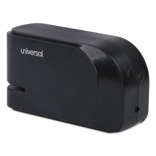 Image of Half-Strip Electric Stapler with Staple Channel Release Button, 20-Sheet Capacity, Black