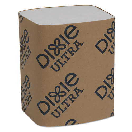 Dixie® Interfold Napkin Refills 2-Ply, 6.5 x 5 Folded, Brown, 6,000/Carton