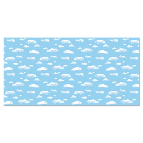 Fadeless Designs Bulletin Board Paper, Clouds, 48" x 50 ft. | by Plexsupply