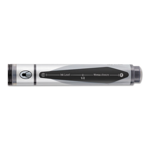 Image of Quartet® Premium Glass Board Dry Erase Marker, Broad Bullet Tip, Black, Dozen