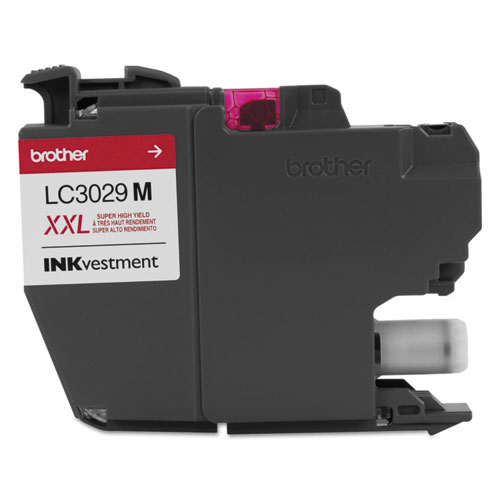 Image of Brother Lc3029M Inkvestment Super High-Yield Ink, 1,500 Page-Yield, Magenta