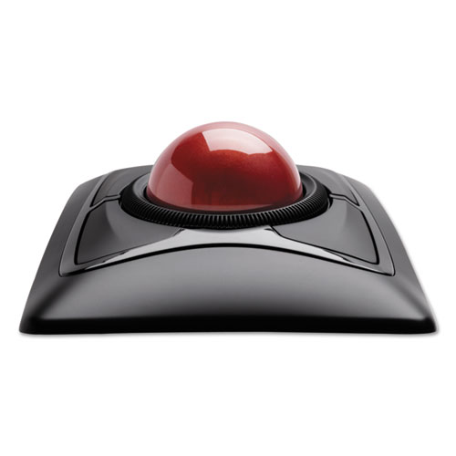 Expert Mouse Wireless Trackball, 2.4 GHz Frequency/30 ft Wireless Range, Left/Right Hand Use, Black