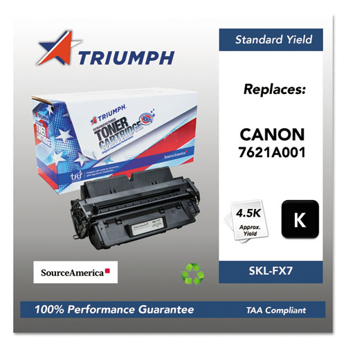 751000NSH0132 REMANUFACTURED 7621A001AA (FX7) TONER, 4500 PAGE-YIELD, BLACK