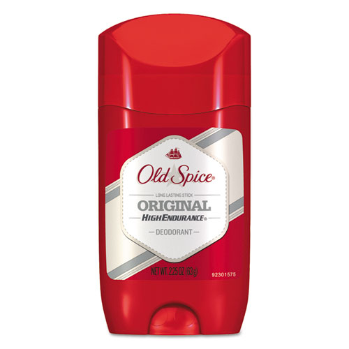 Old Spice® High Endurance Deodorant, Original, 2.25 oz Stick, 12/Carton