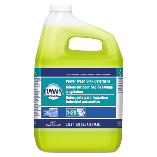 Dawn® Power Wash Sink Detergent, Fresh Scent, 1 gal Bottle, 3/Carton
