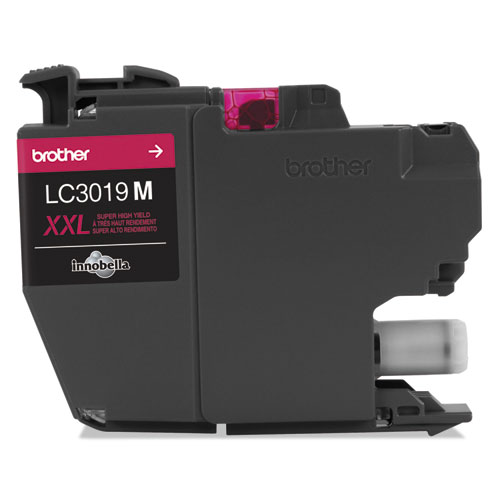Image of Brother Lc3019M Innobella Super High-Yield Ink, 1,300 Page-Yield, Magenta